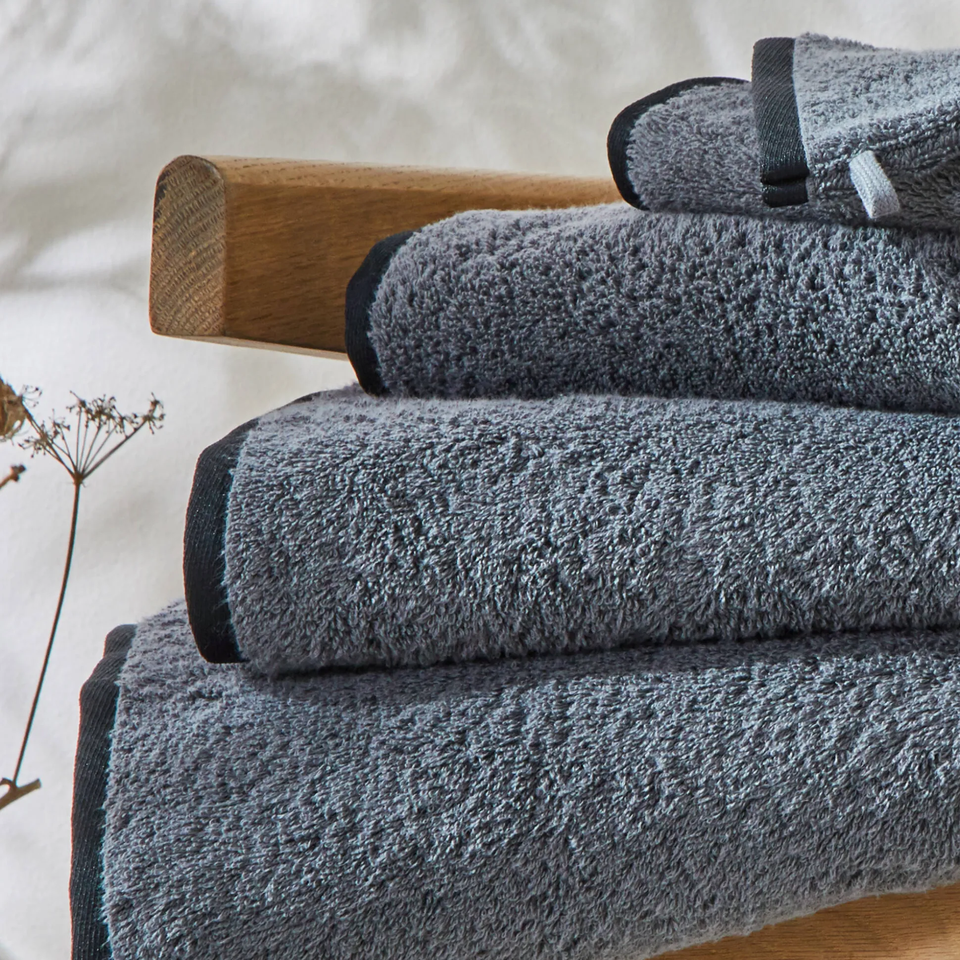 Effen badstof 540g/m2, luxe comfort, 'Timeless' collectie