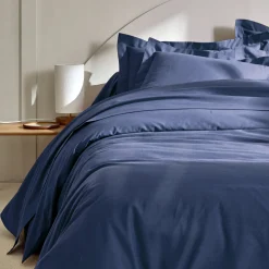 Effen bedlinnen in katoen