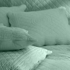 Effen bedsprei in boutisstijl Cassandre