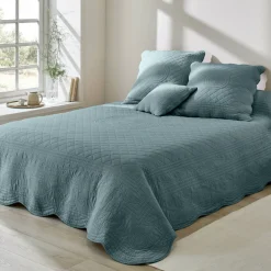 Effen bedsprei in boutisstijl Cassandre