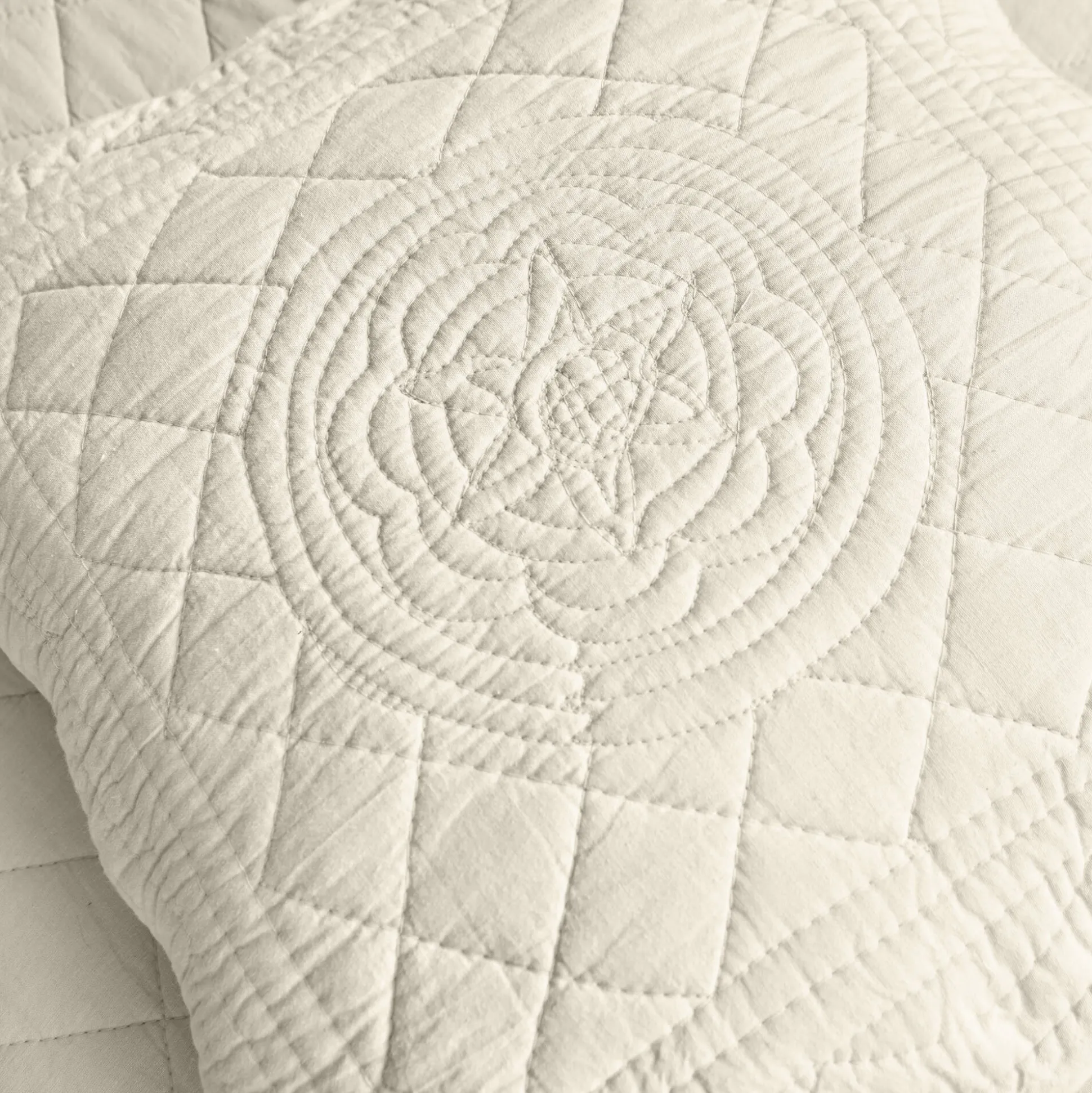 Effen bedsprei in boutisstijl Cassandre