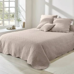 Effen bedsprei in boutisstijl Cassandre