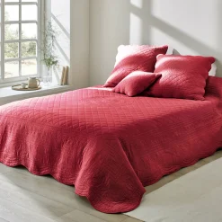 Effen bedsprei in boutisstijl Cassandre