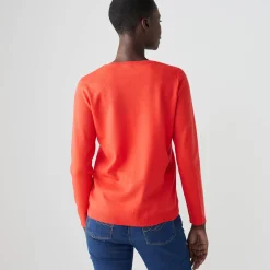 Effen cardigan met kasjmiertouch