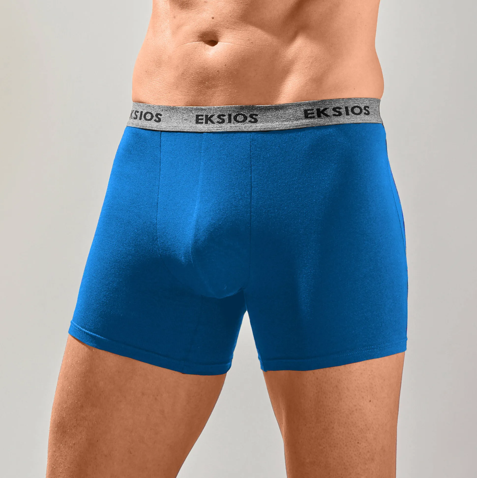 Effen, halflange shorty - set van 3