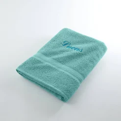 Effen handdoek, zacht comfort, personaliseerbaar