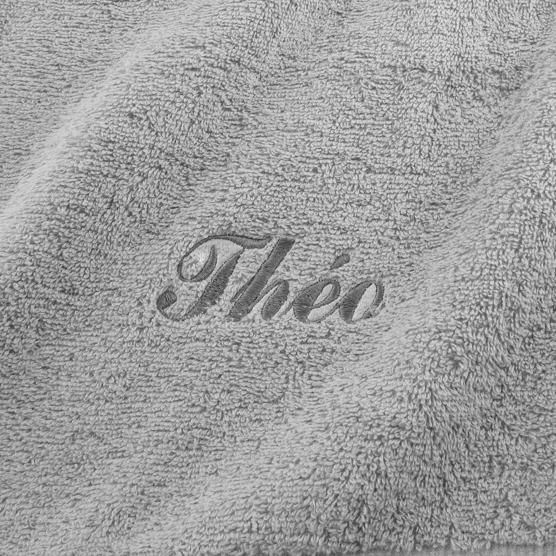 Effen handdoek, zacht comfort, personaliseerbaar