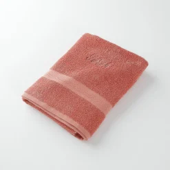 Effen handdoek, zacht comfort, personaliseerbaar