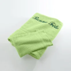 Effen handdoek, zacht comfort, personaliseerbaar