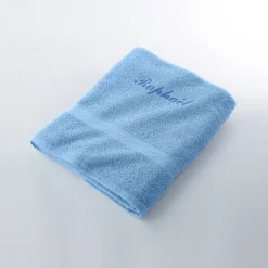 Effen handdoek, zacht comfort, personaliseerbaar