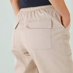 Effen mom fit 7/8-broek, katoen