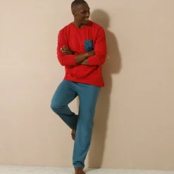 Effen pyjamabroek