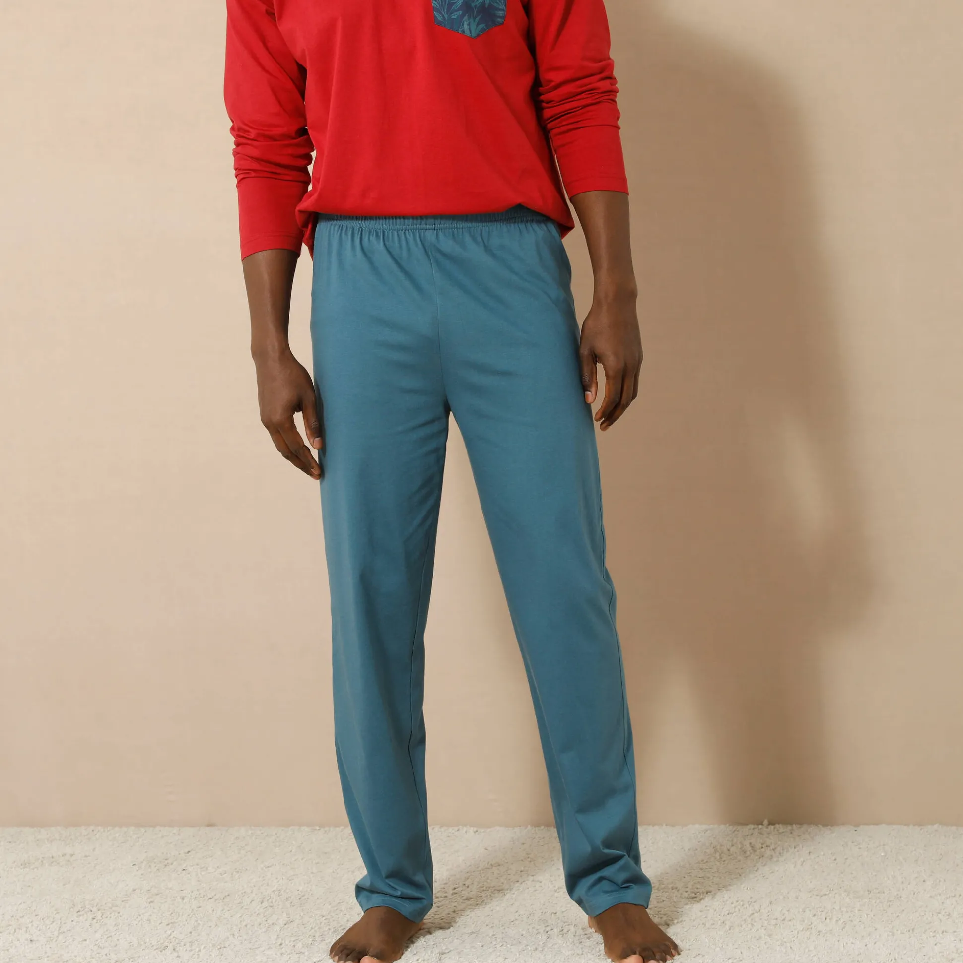 Effen pyjamabroek