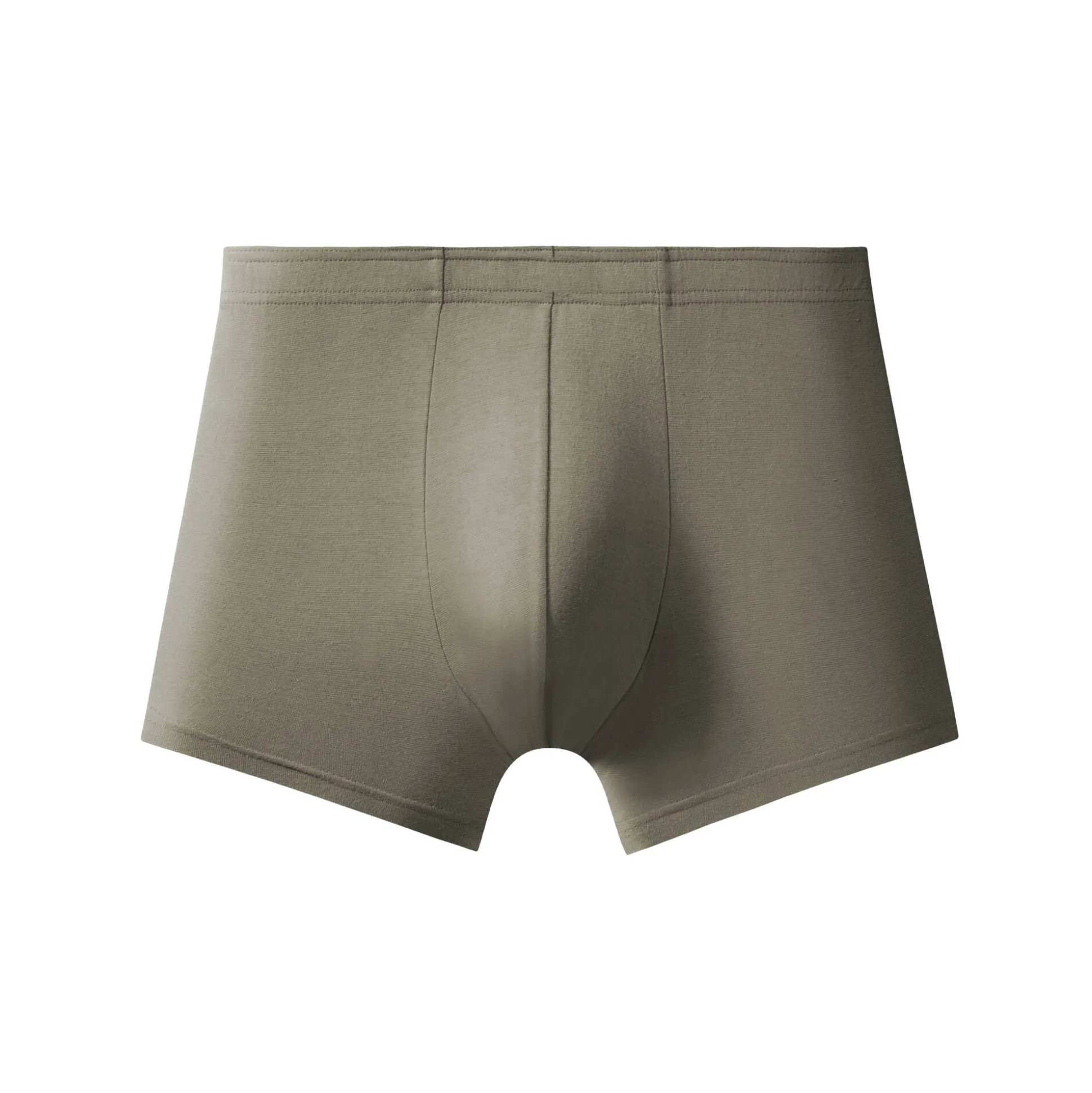Effen shorty met elastische, overtrokken tailleband - set van 5
