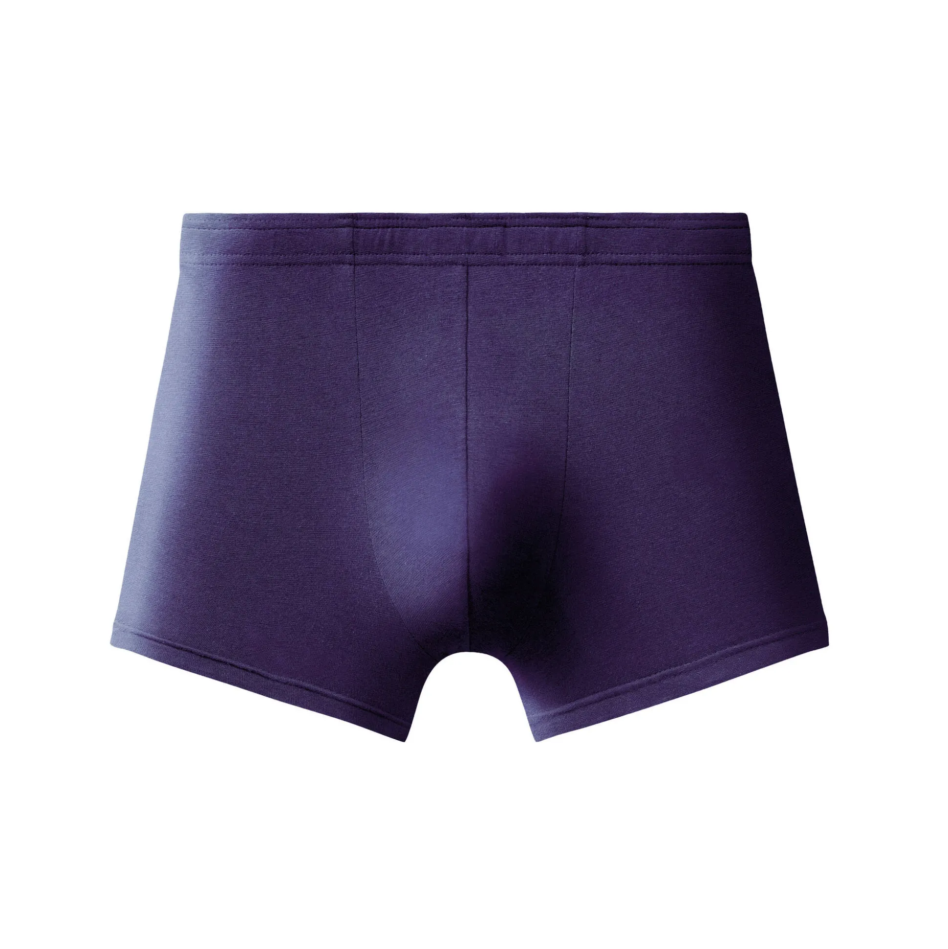 Effen shorty met elastische, overtrokken tailleband - set van 5