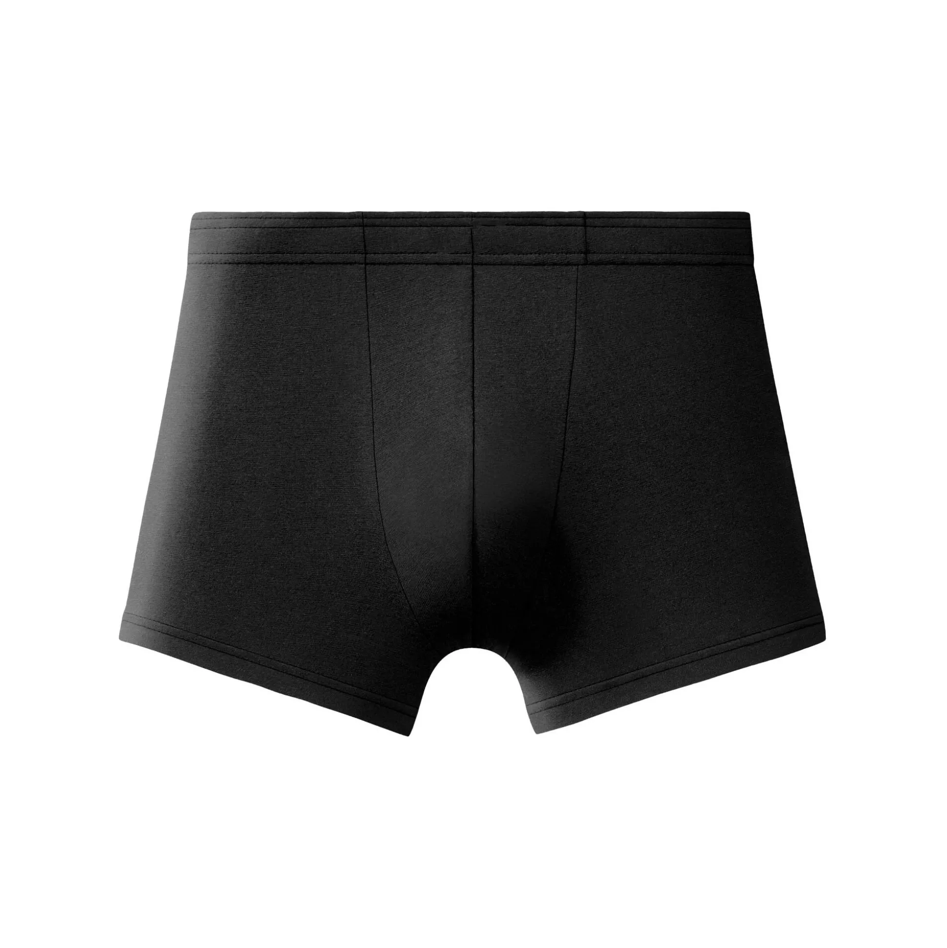 Effen shorty met elastische, overtrokken tailleband - set van 5