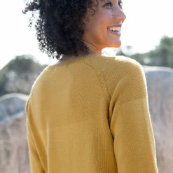 Effen trui in marinestijl