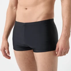 Effen zwemshorty, zwart