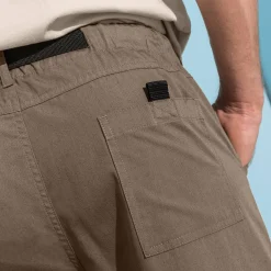 Elastische 3/4-broek + bijpassende ceintuur