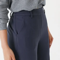 Elegante, rechte broek, effen
