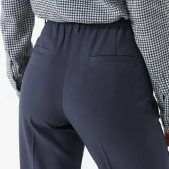 Elegante, rechte broek, effen