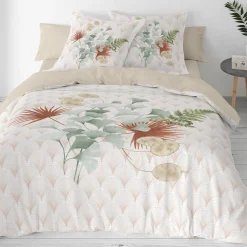 Eve katoenen bedlinnen met bloemenprint