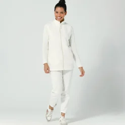 Fleece jasje met rits, zonder mouwen