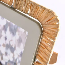 Fotokader in raffia