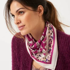Foulard in katoen met Indische print