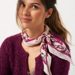 Foulard in katoen met Indische print