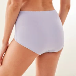 Gaineslip in microvezel en geborduurde tule Caminata