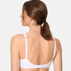 Geborduurde beha zonder beugels "Cross Your Heart Coton" van Playtex® - set van 2