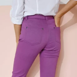 Gekleurde smalle jeans
