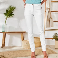 Gekleurde smalle jeans