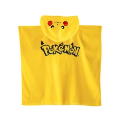 Gepersonaliseerde kinderbadponcho Pokémon®, katoenen badstof en velours - 280g/m2