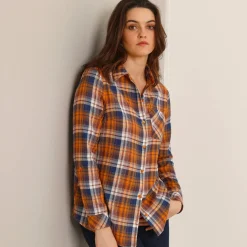 Geruit hemd in flanel