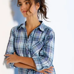 Geruit hemd in flanel