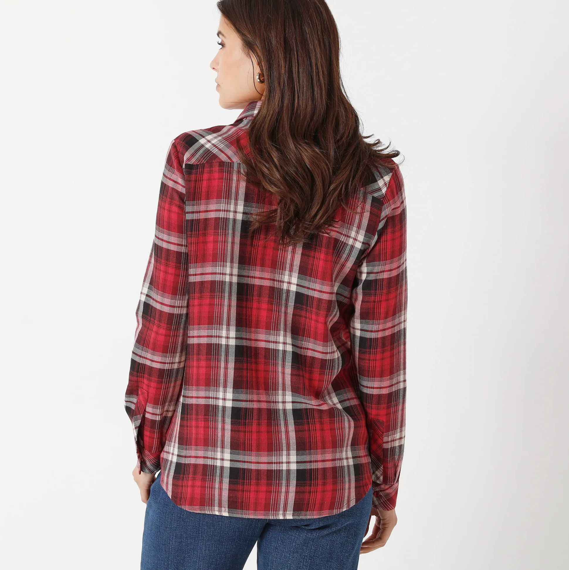 Geruit hemd in flanel