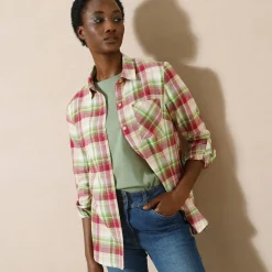 Geruit hemd in flanel
