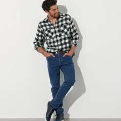 Geruit hemd in flanel - set van 3