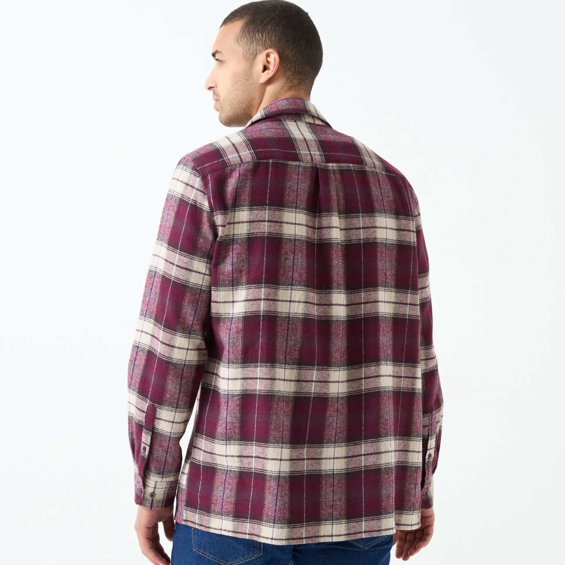 Geruit werkhemd in flanel - set van 2 kleuren
