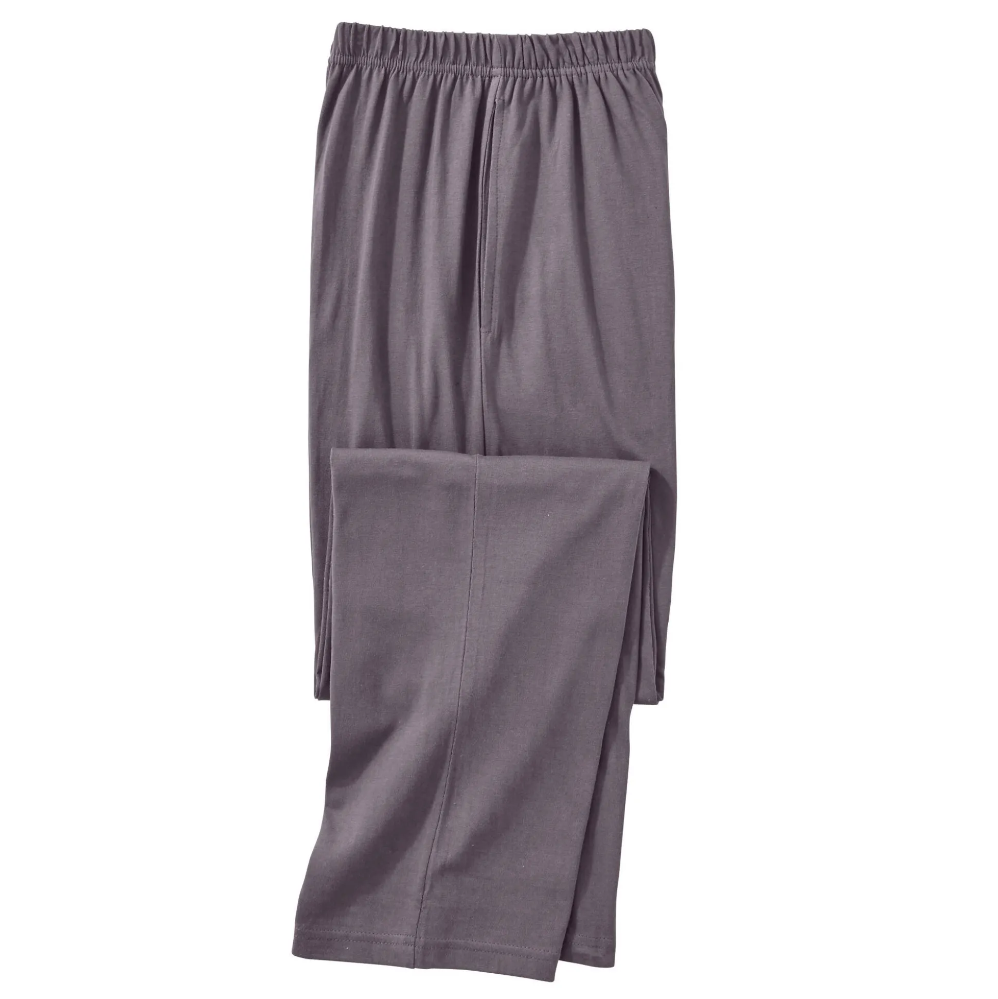 Gestreepte pyjama met Tunesische hals