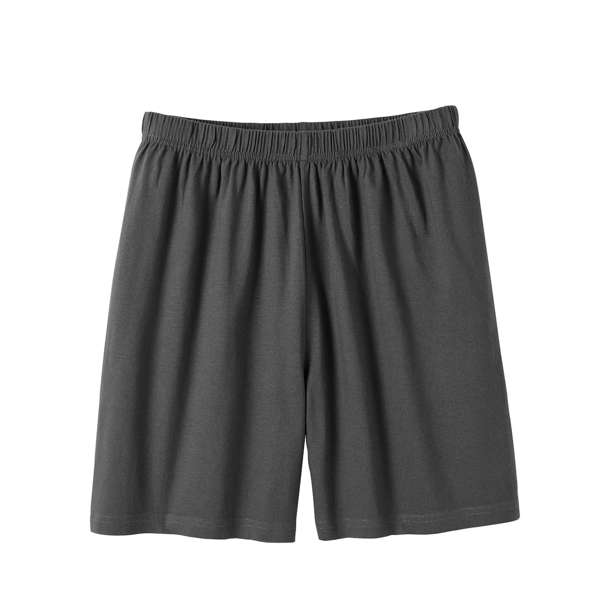 Gestreepte shortama met Tunesische hals