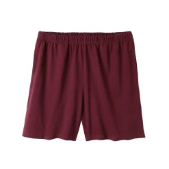 Gestreepte shortama met Tunesische hals