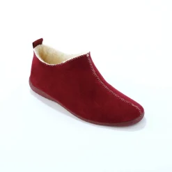 Gevoerde pantoffels, suedine