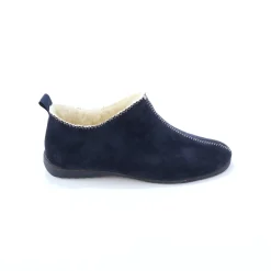 Gevoerde pantoffels, suedine