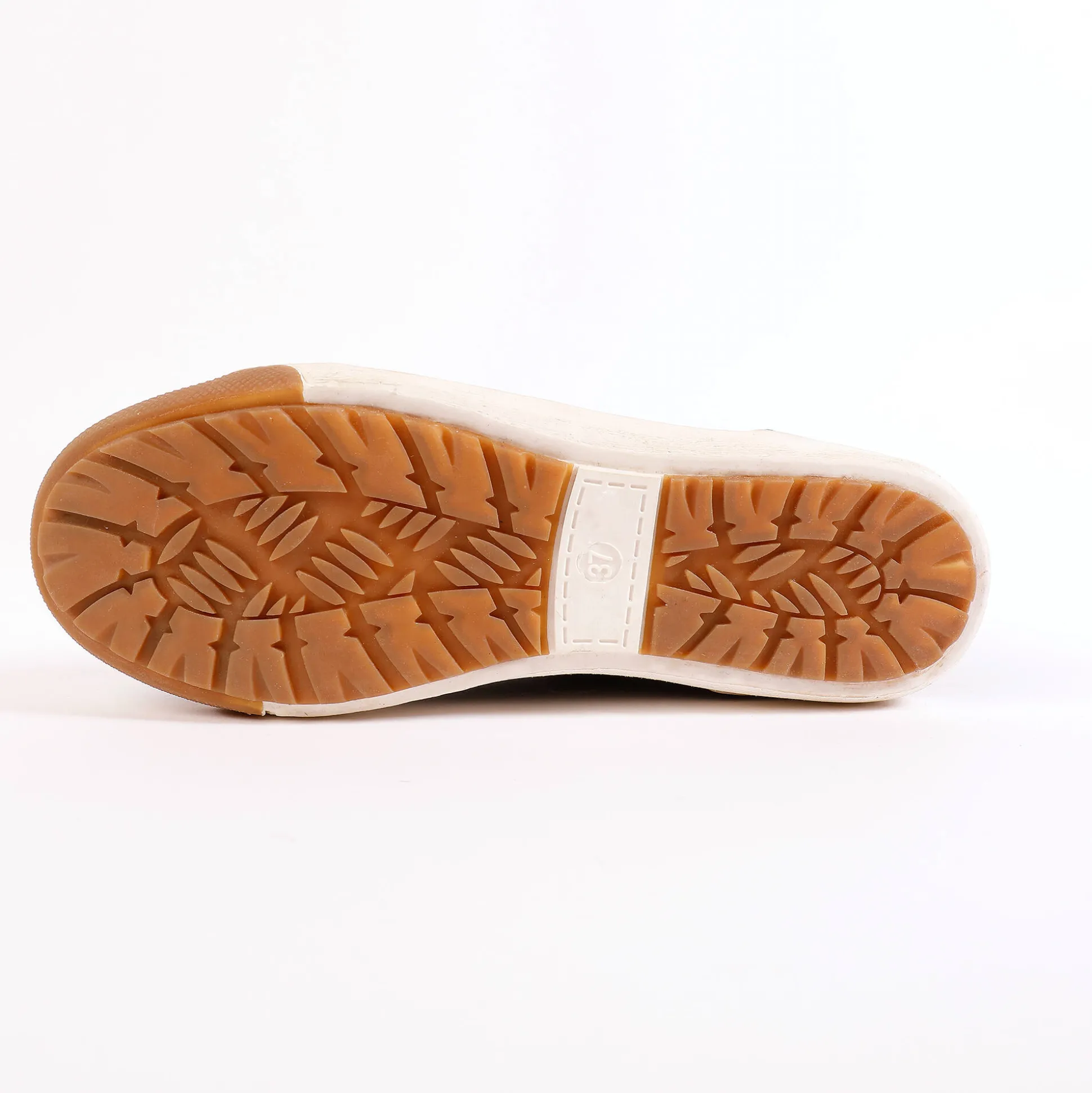 Gevoerde sneakers met hoge schacht, enkelrand in tricot