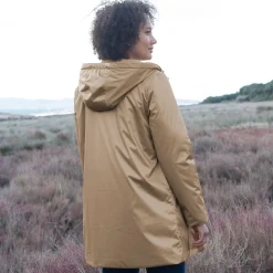 Gevoerde, waterdichte parka, halflang