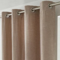 Gordijn met chenille-effect