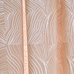 Gordijn met 'pootjes' print